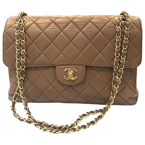 vintage brown chanel bags|authentic pre owned Chanel bags.